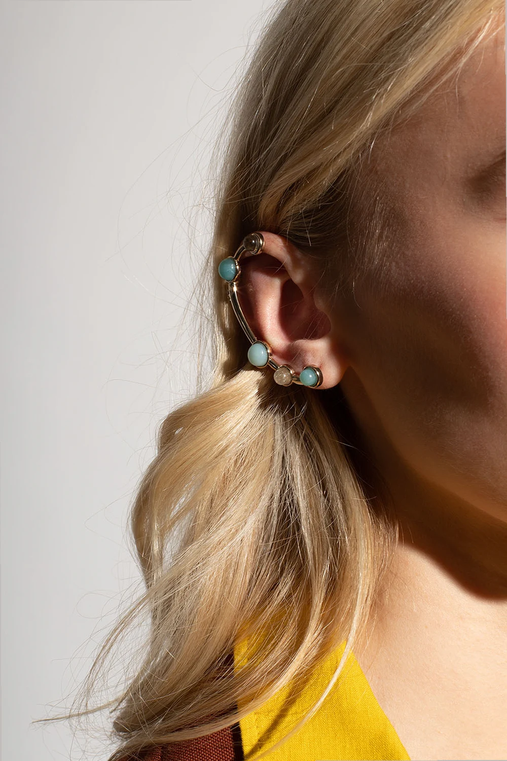 Zodiac Aries ear cuff