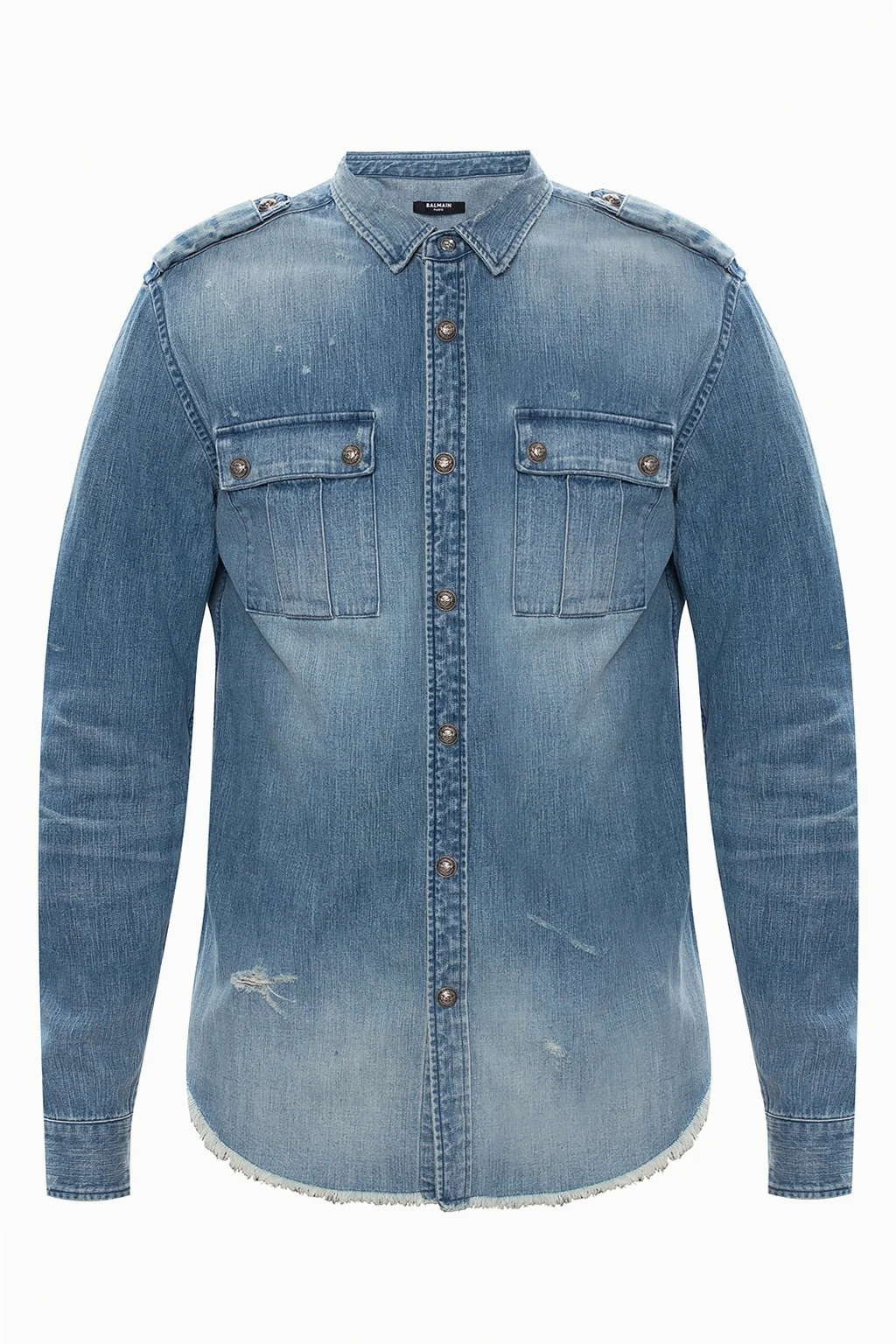 Time-worn denim shirt