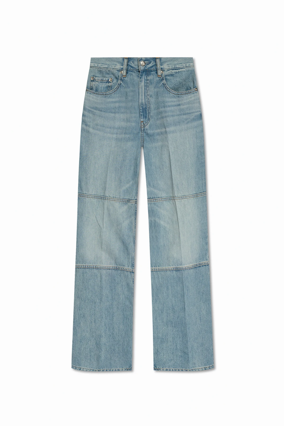 Jeansy z prostymi nogawkami