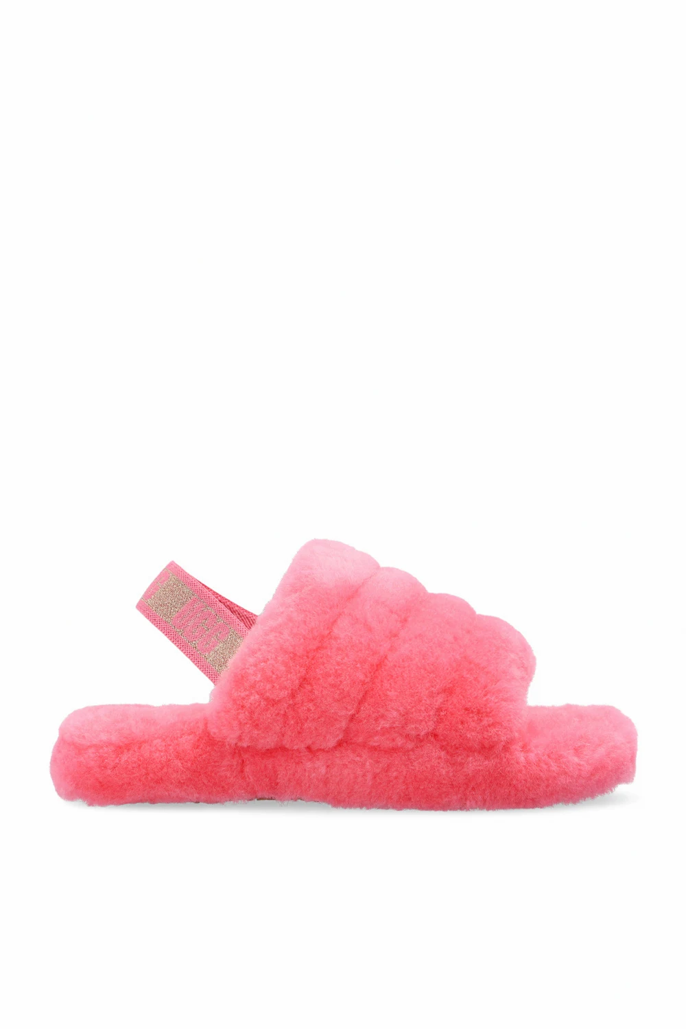 ‘Fluff Yeah’ shearling sandals