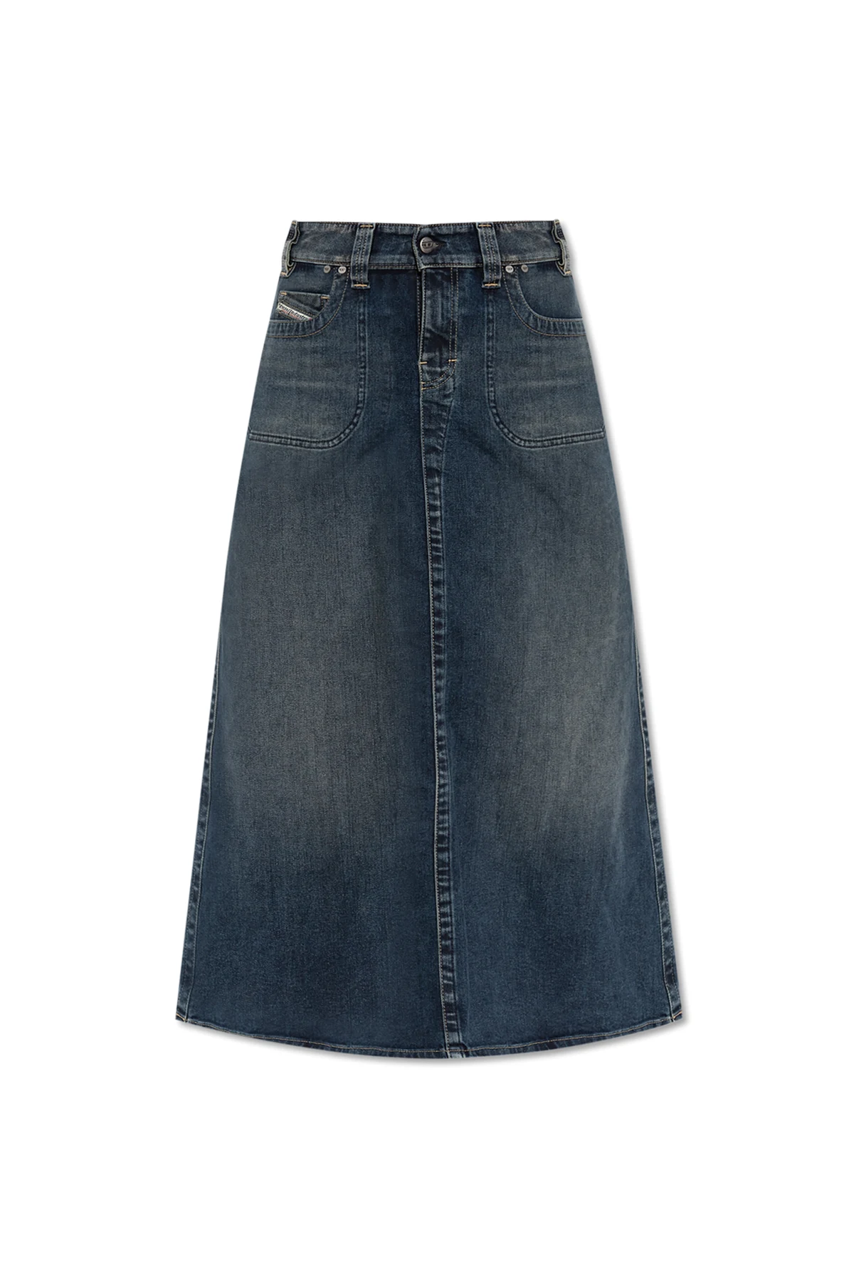 NAVY BLUE Skirt DE-PAGO-MID-RE