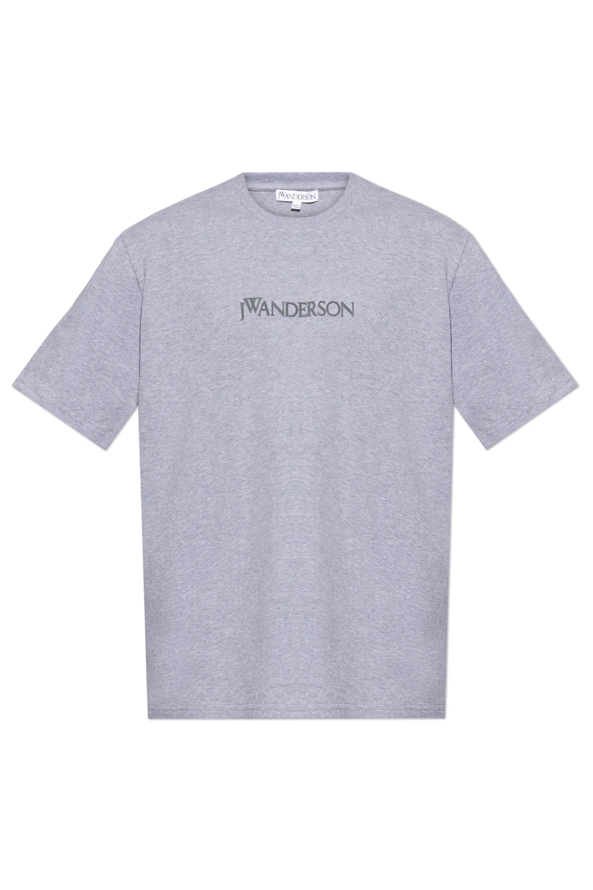 SZARY T-shirt z logo