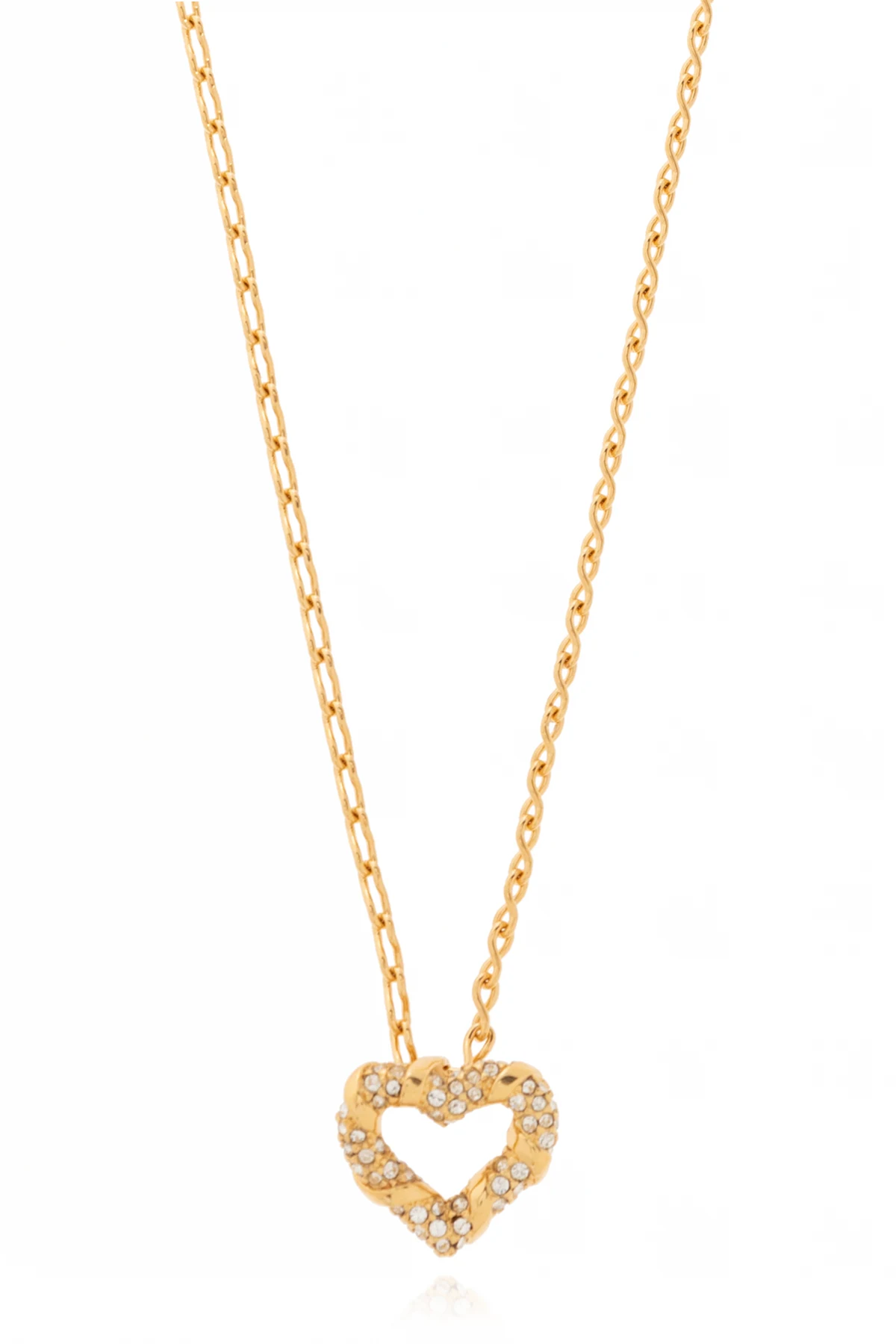 Naszyjnik zawieszka w kształcie serca