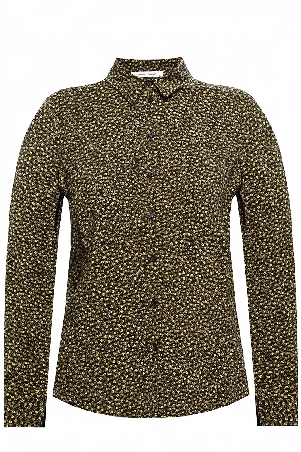 Floral-printed shirt