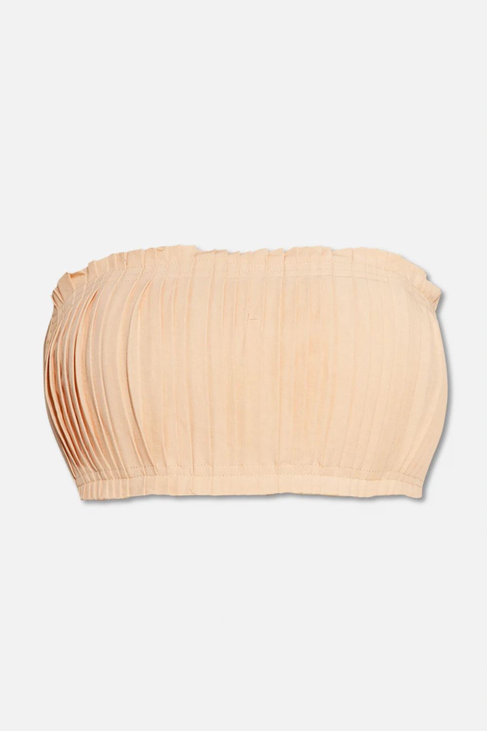 ‘Babette’ cropped strapless top