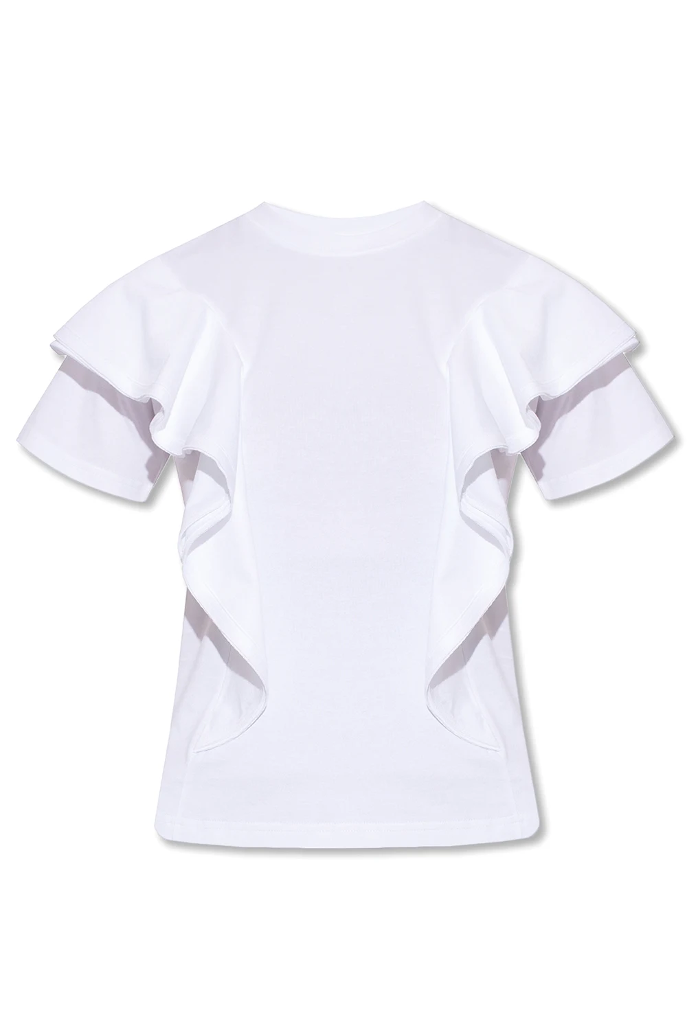Ruffled T-shirt
