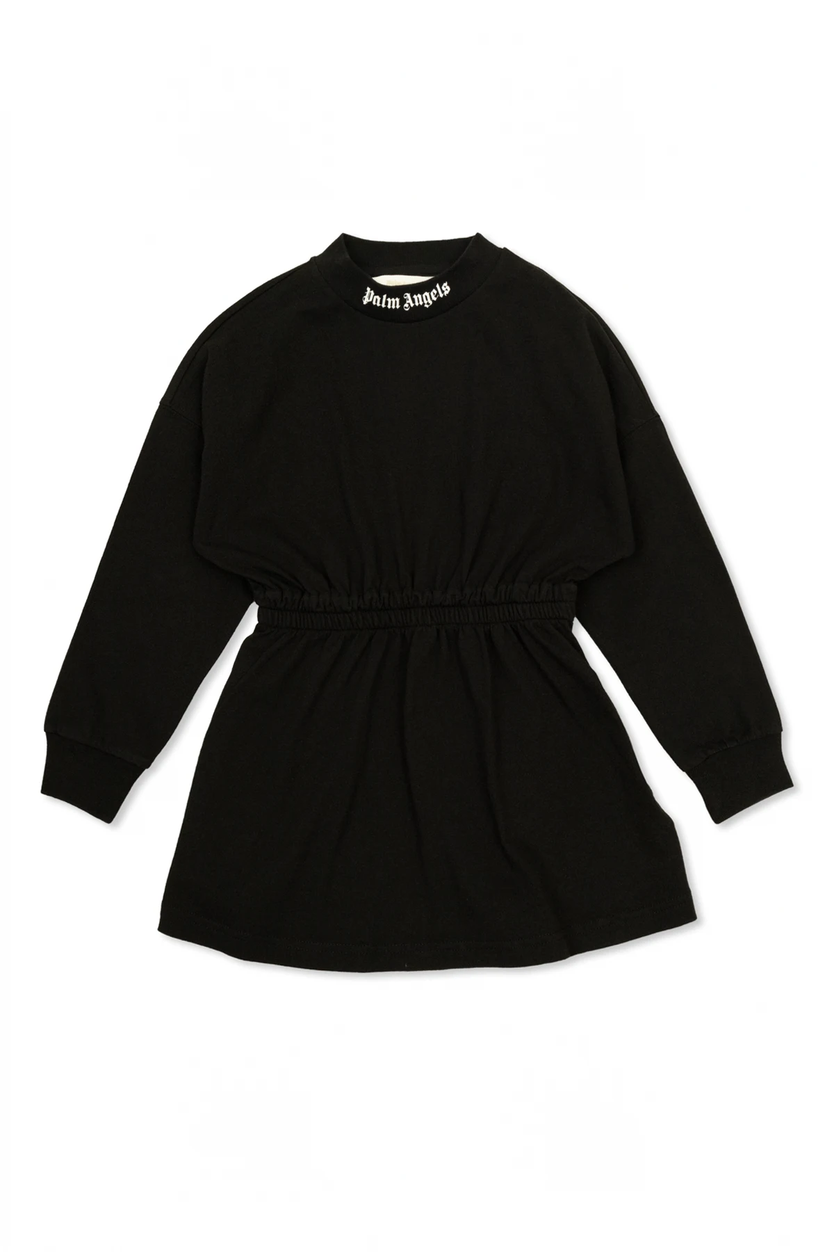 Dress with printed logo