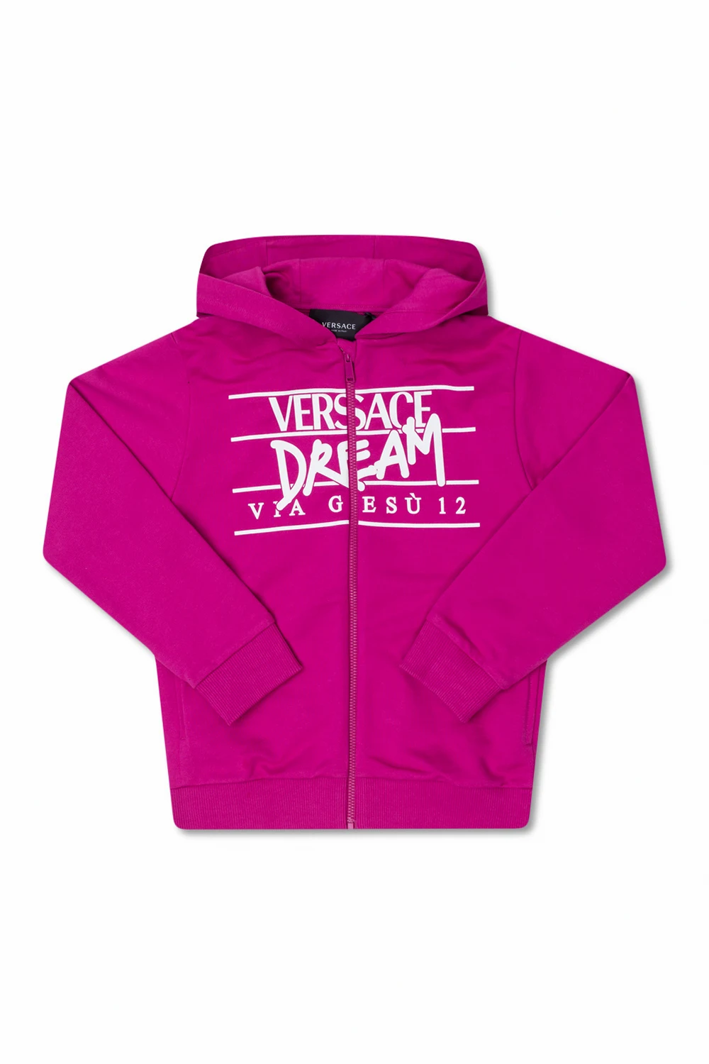 Hoodie with ‘Dream via Gesu’ print