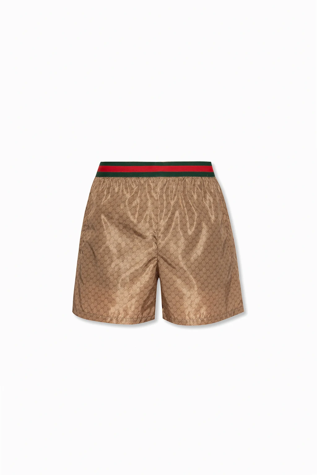 Swim shorts with monogram