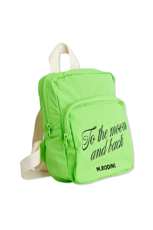 GRÜN Rucksack mit aufgesticktem Logo