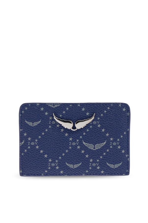 MARINEBLAU Leder Kartenetui