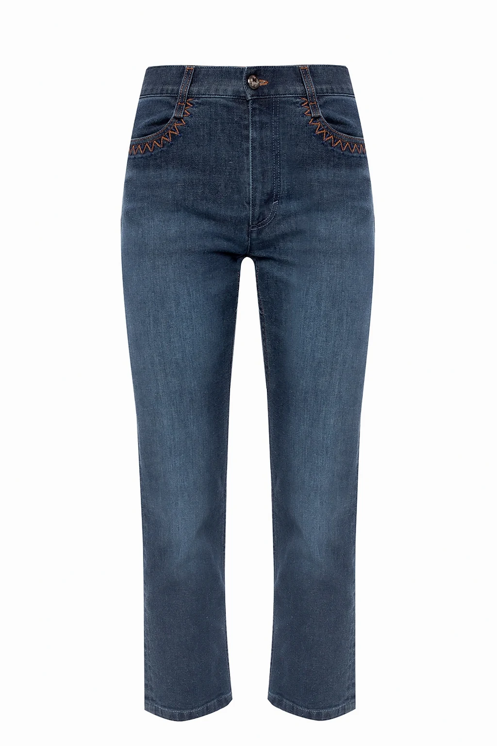 Stitched jeans
