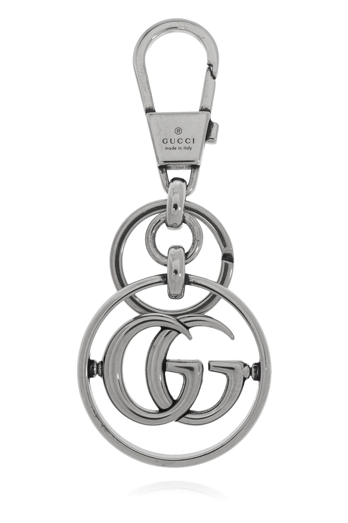 Metalowy brelok z logo