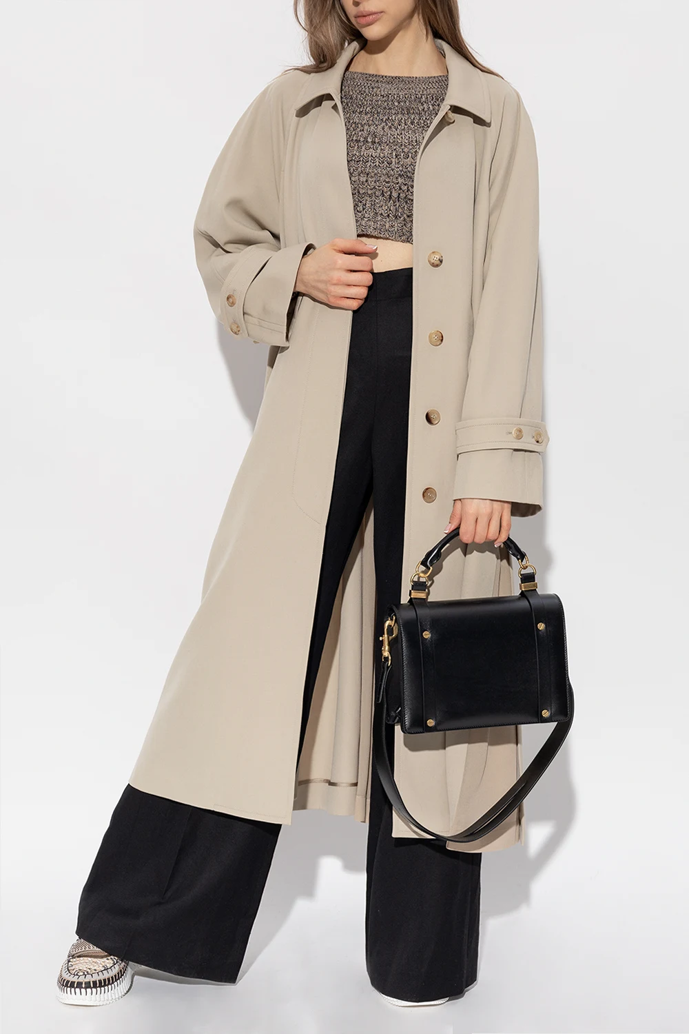 Oversize trench coat