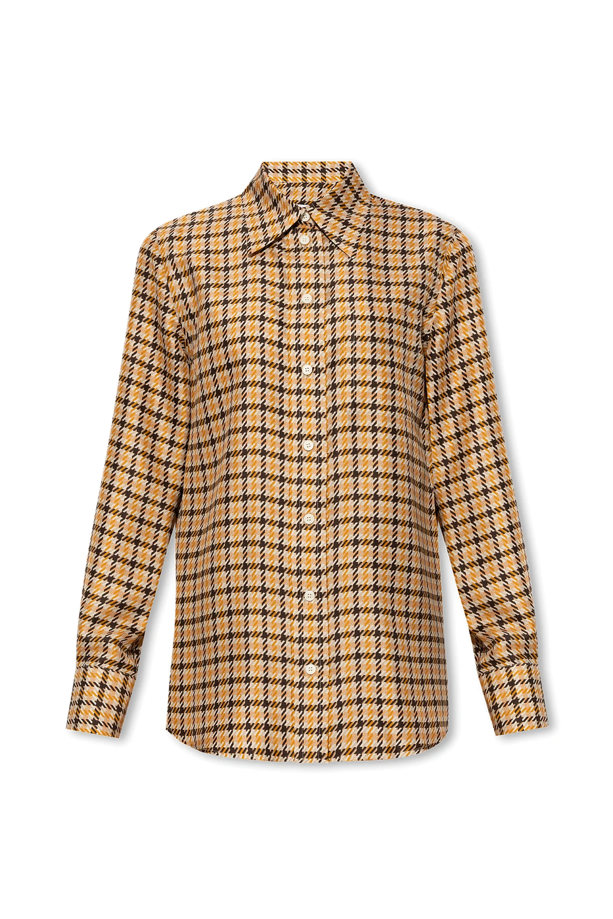 Koszula ze wzorem w kratę