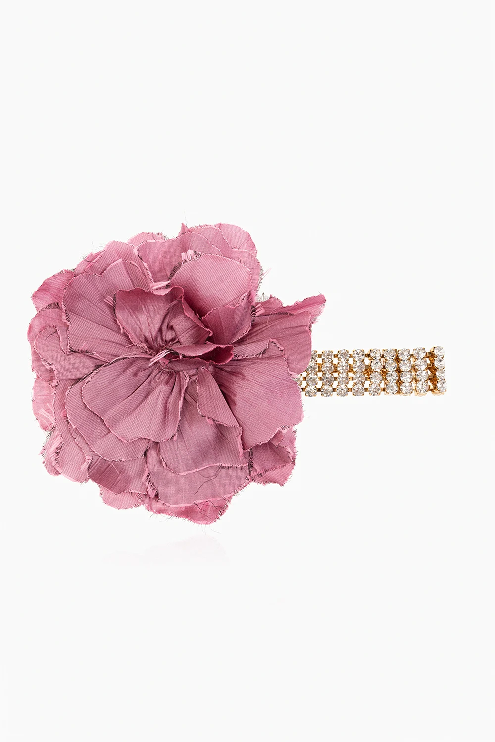 Choker z motywem kwiatowym