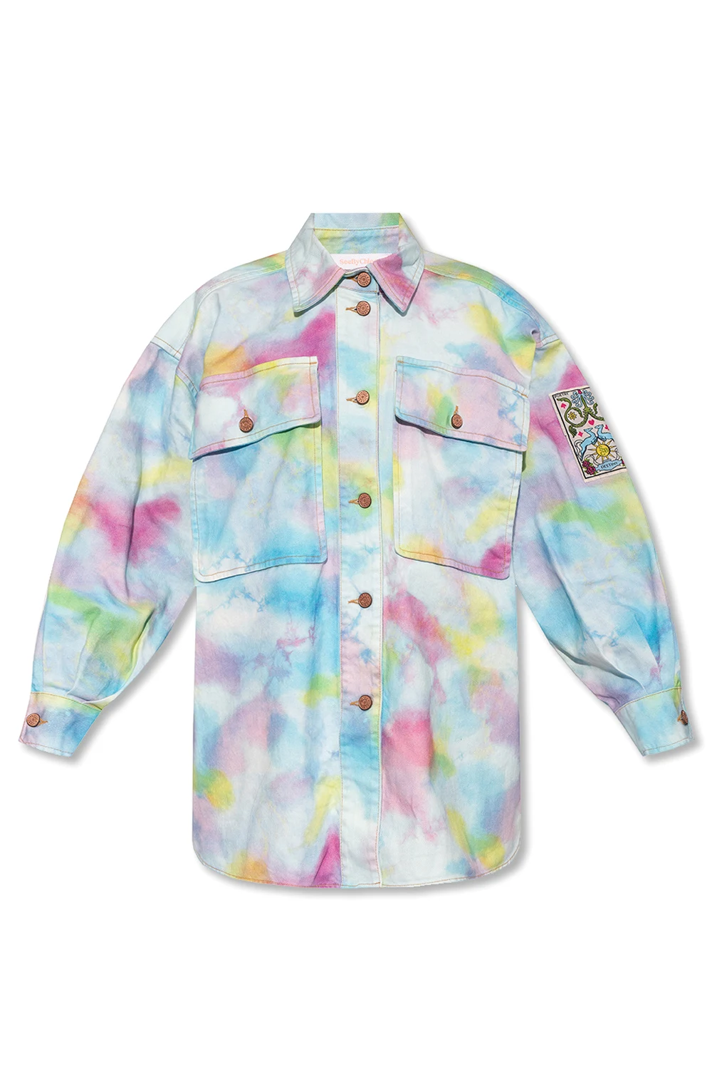 Jeansowa kurtka typu ‘oversize’