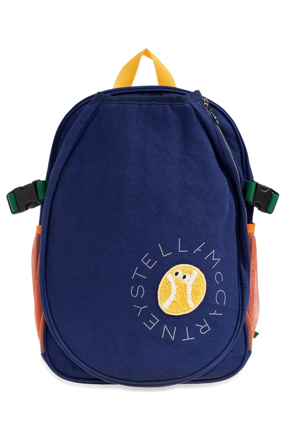 NAVY BLUE Backpack with patch