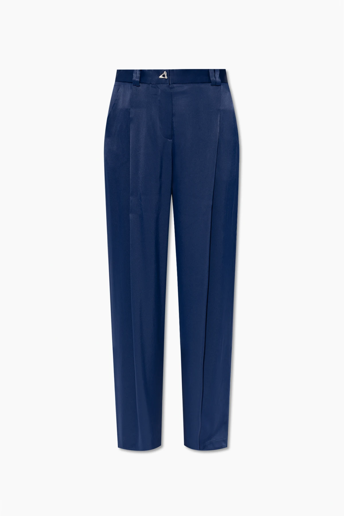 ‘Wellen’ satin trousers