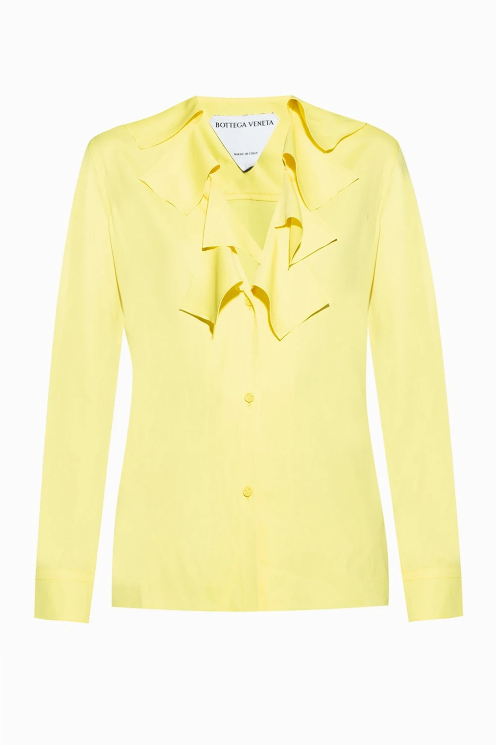 Shirt with decorative collar