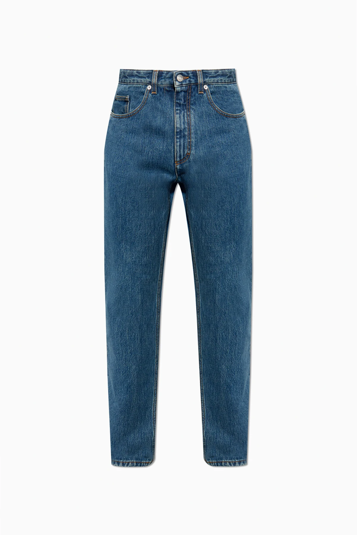 Jeans mit schmal zulaufenden Beinen