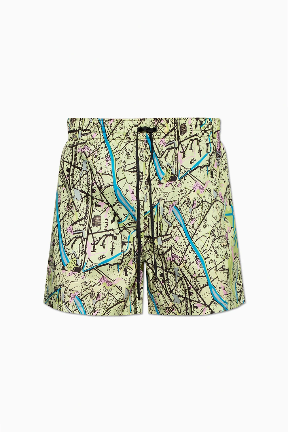 Patterned swim shorts