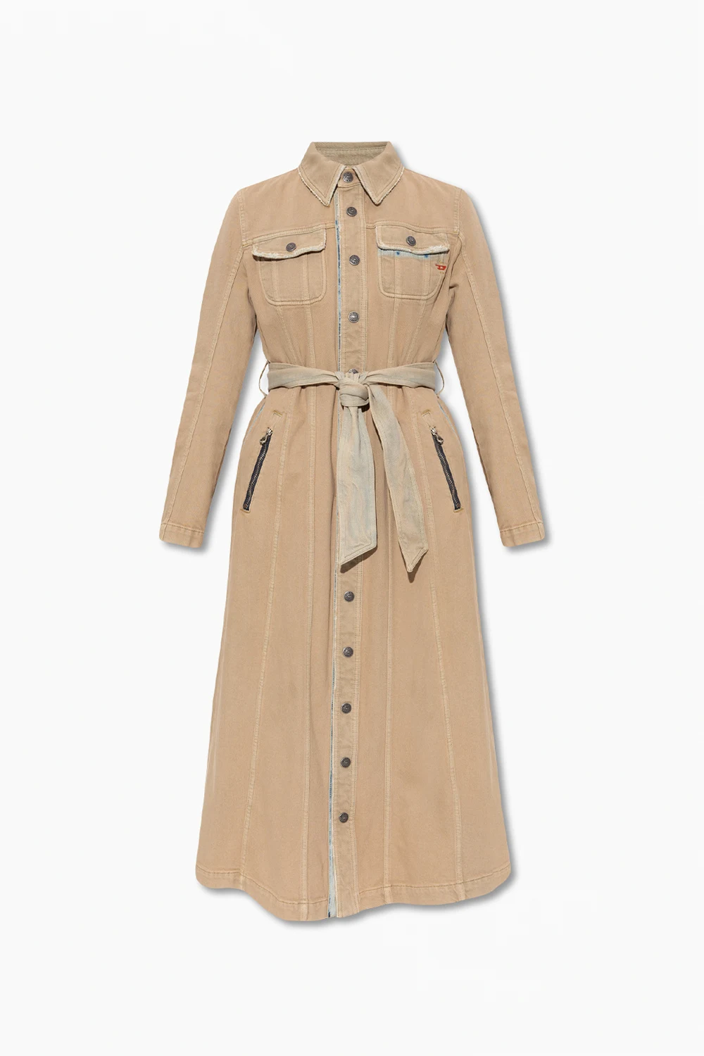 ‘DE-FLAMINTY-Z’ denim dress