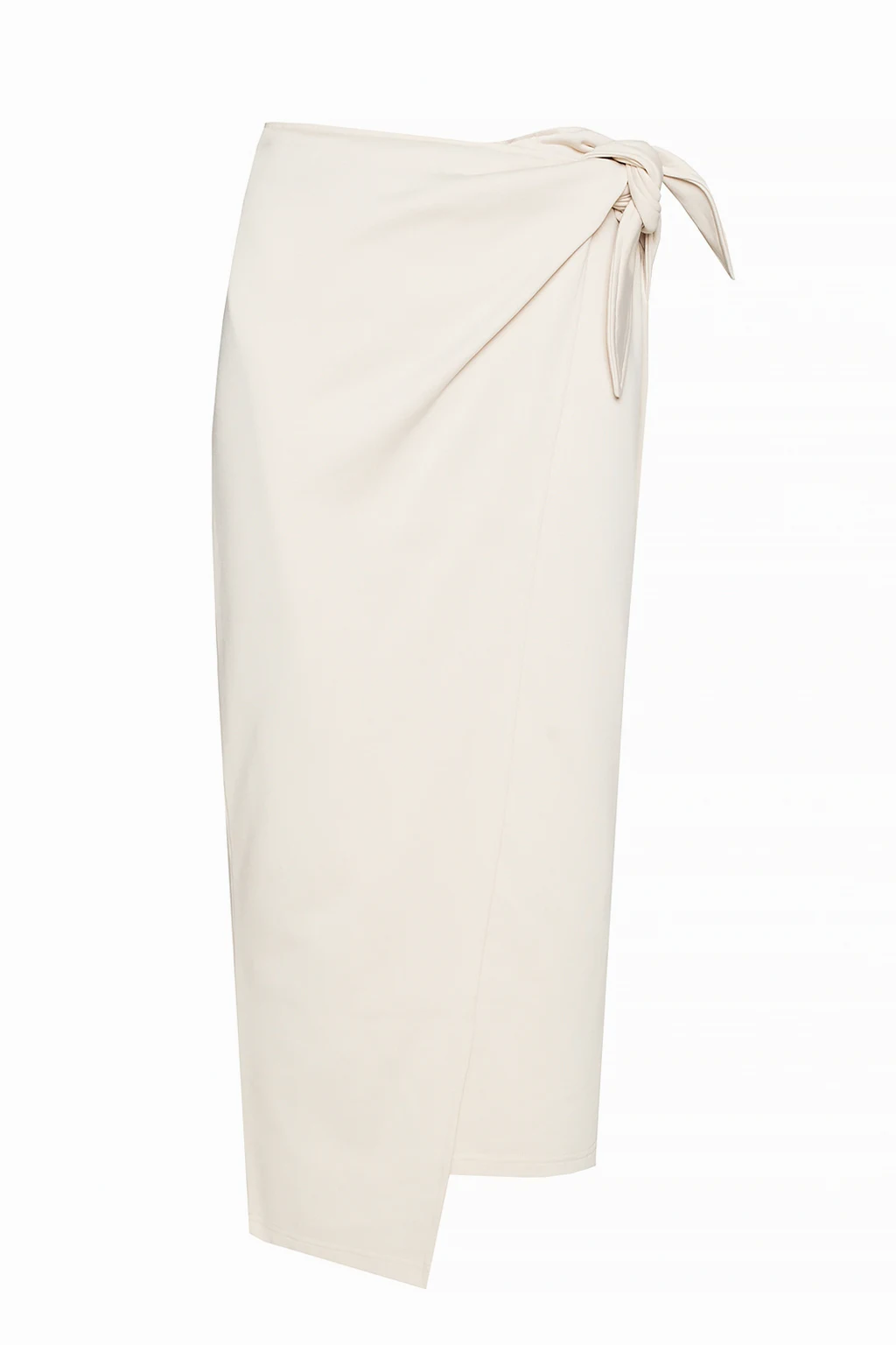 Skirt with self-tie detail