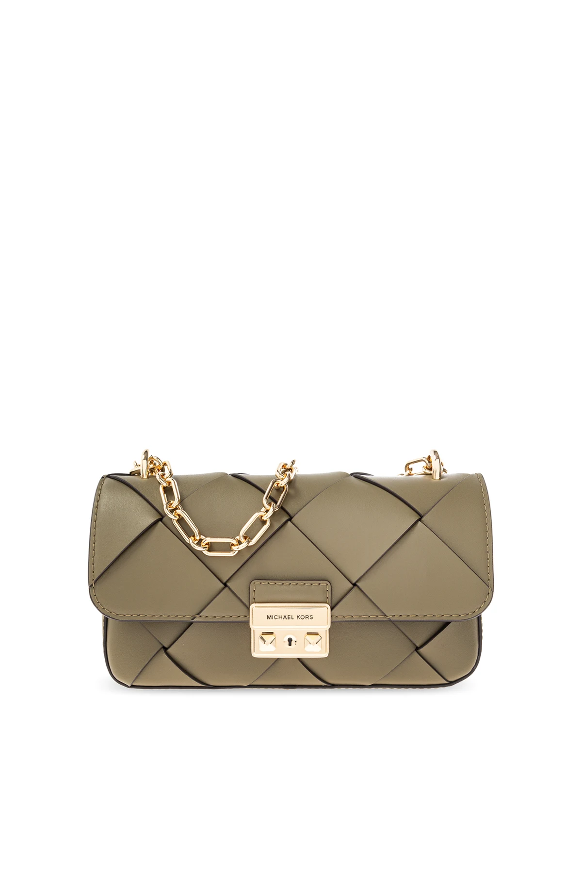 GREEN Leather bag