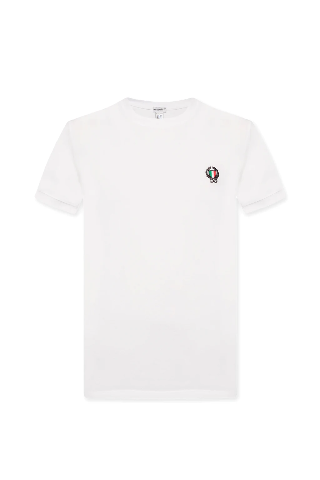 Logo-embroidered T-shirt