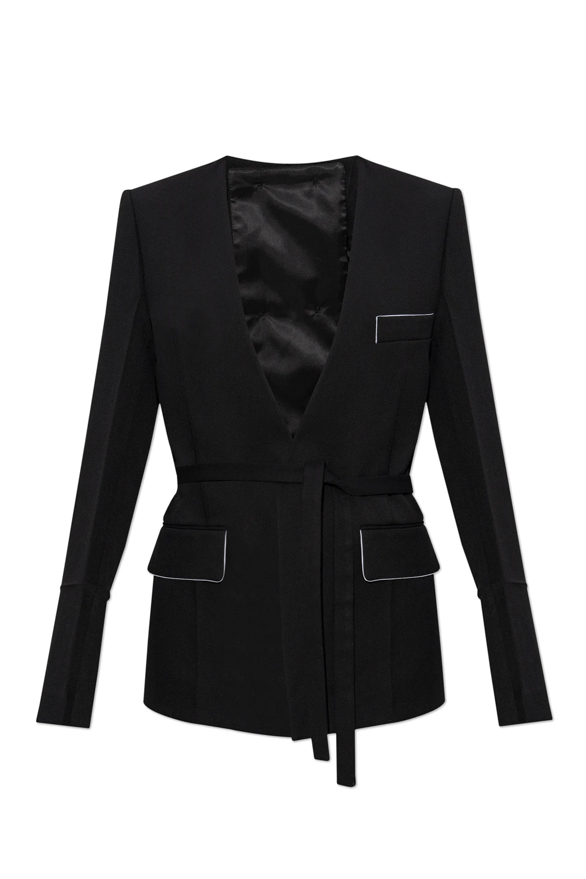 Blazer mit Bindegürtel