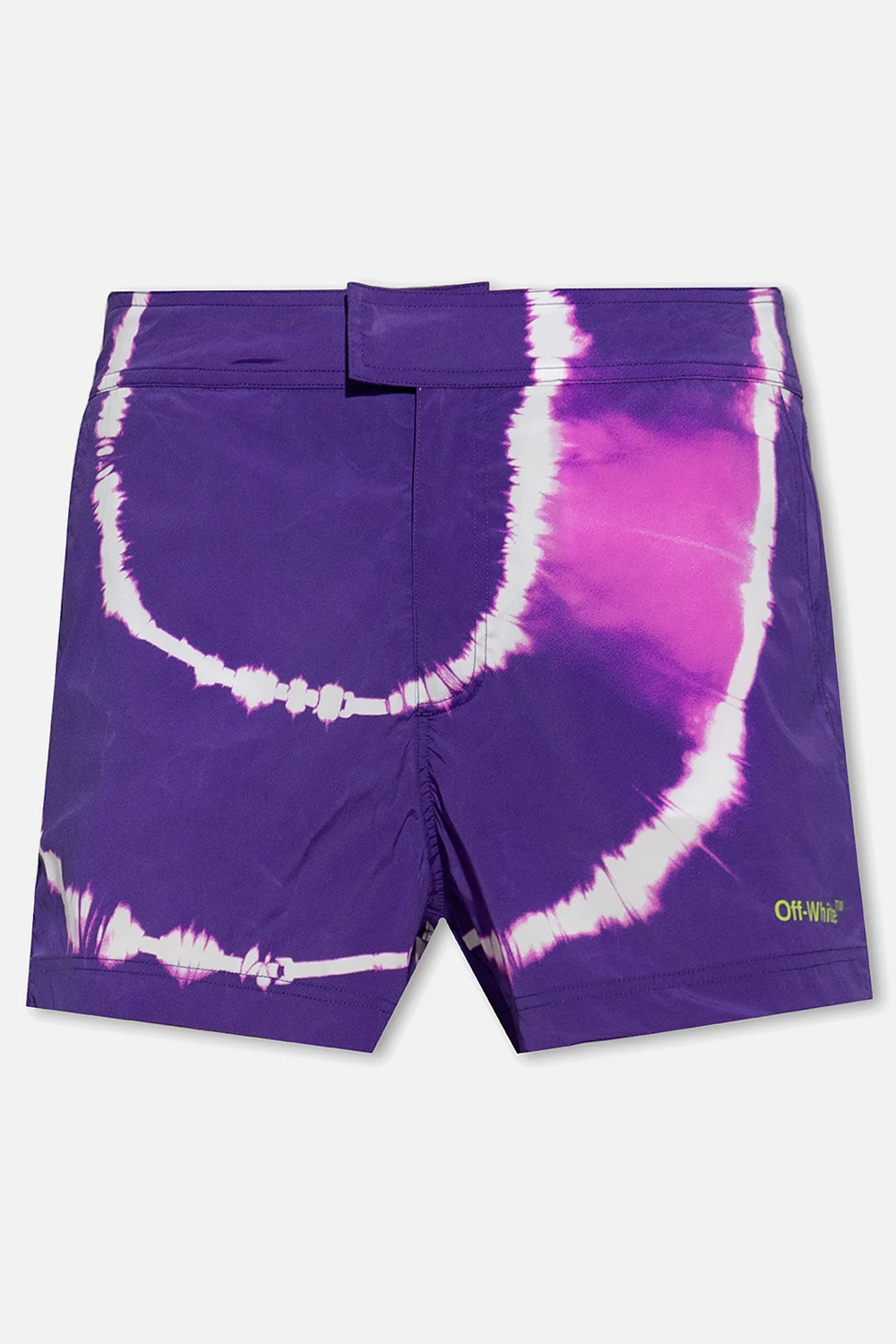 Tie-dyed swimming shorts