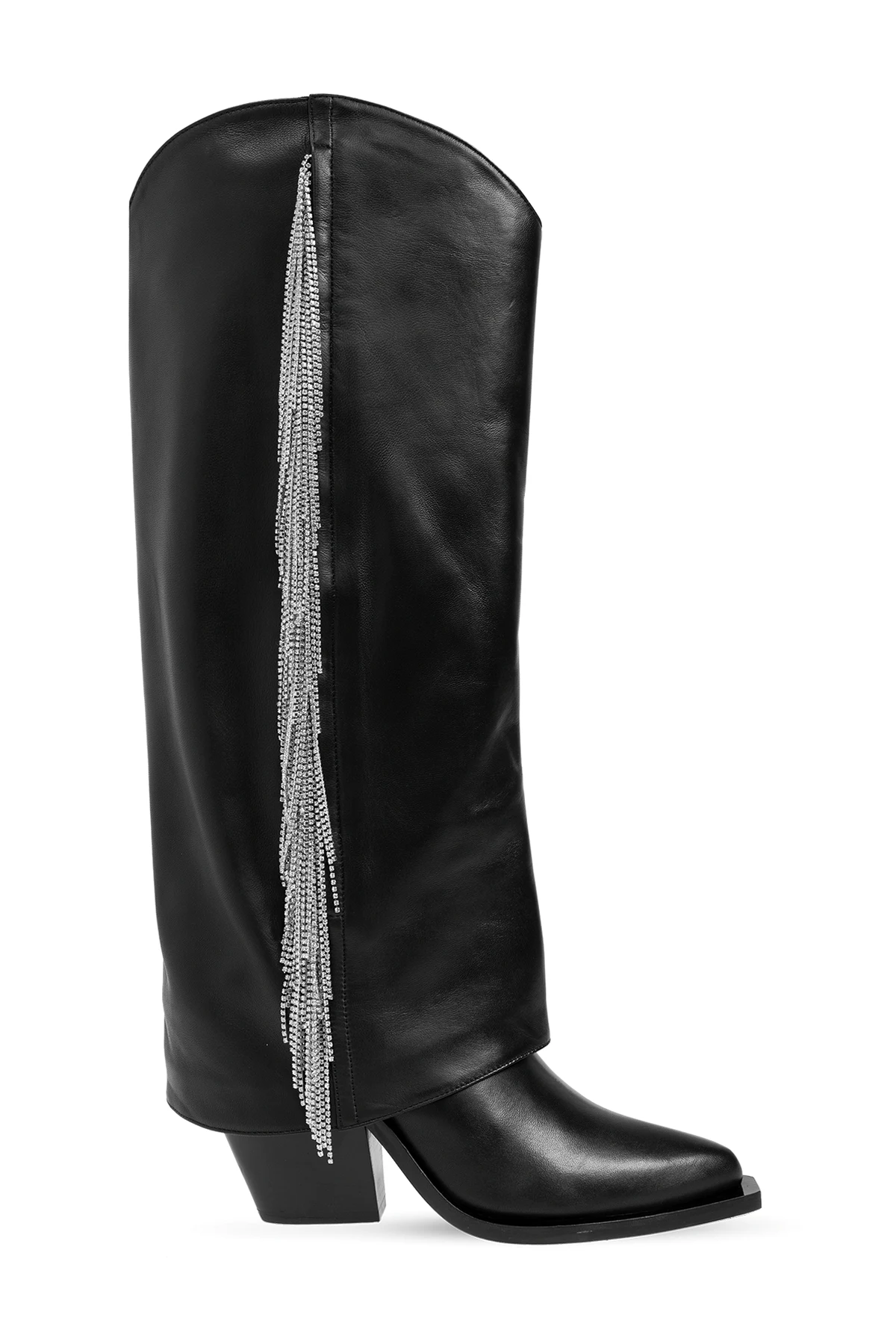 ‘Jewel’ heeled boots