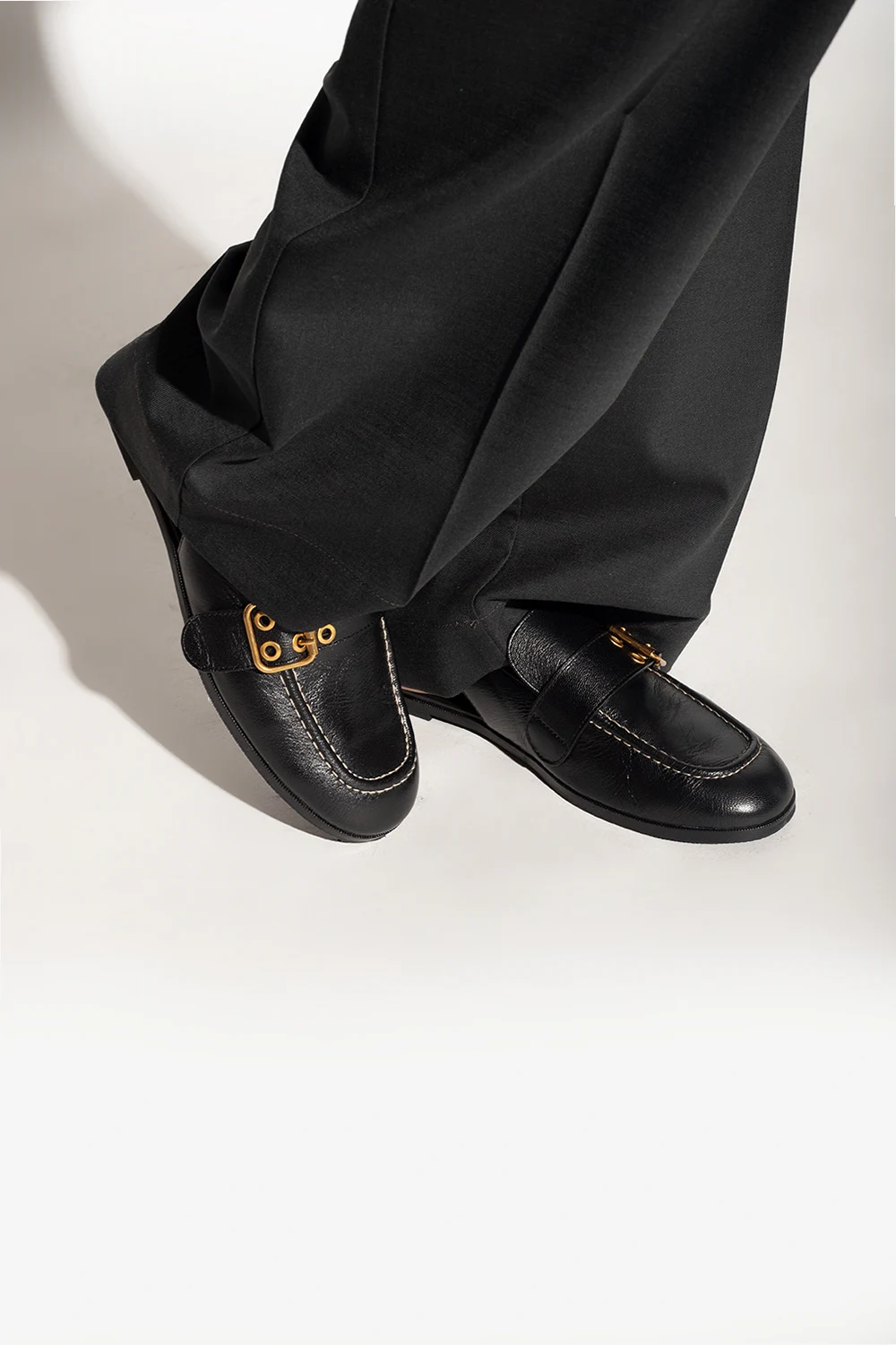 Leather shoes