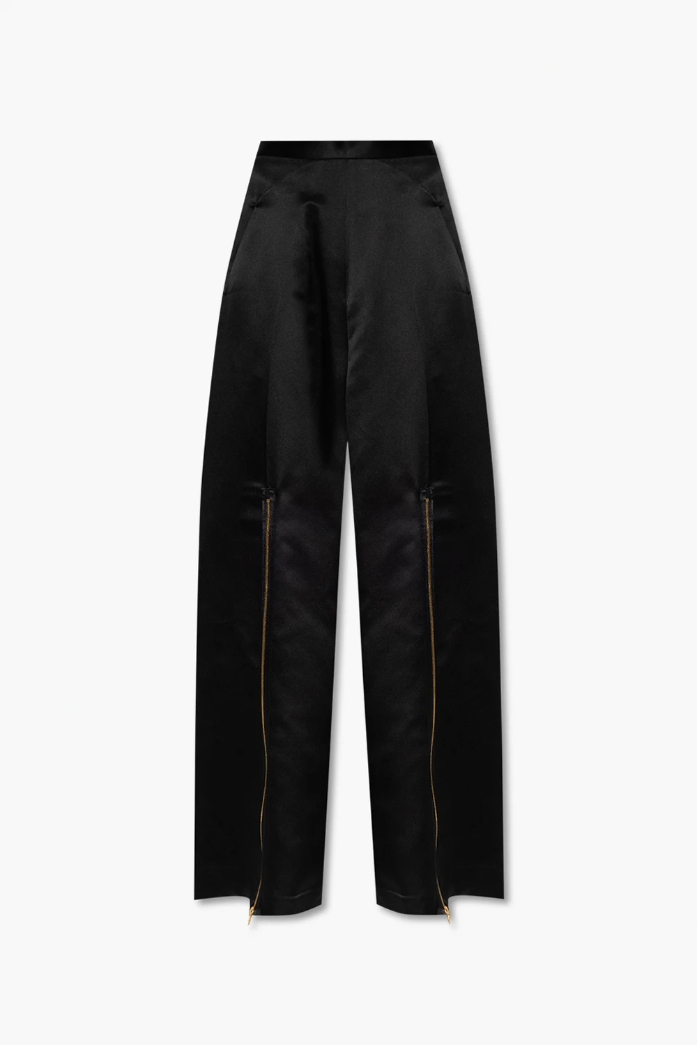 Silk trousers