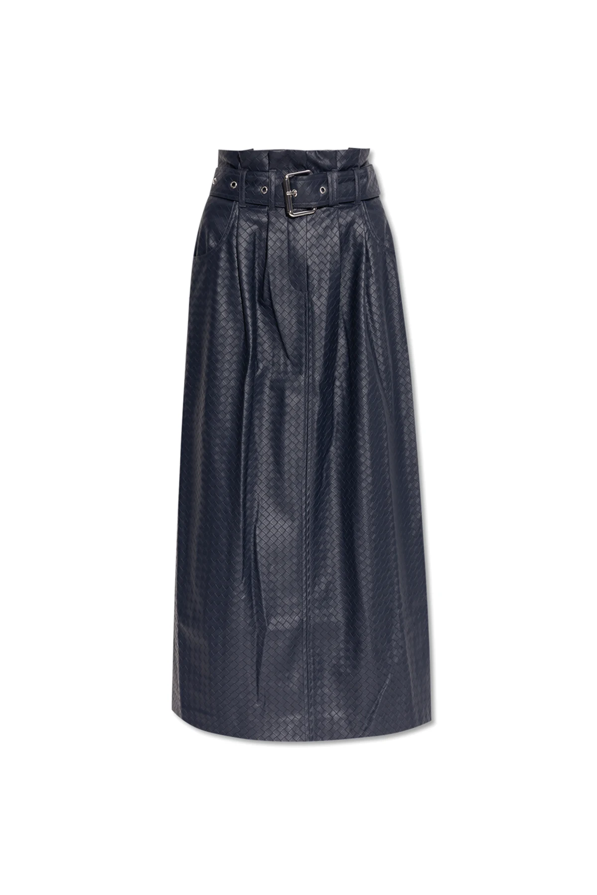 Skirt made of vegan leather