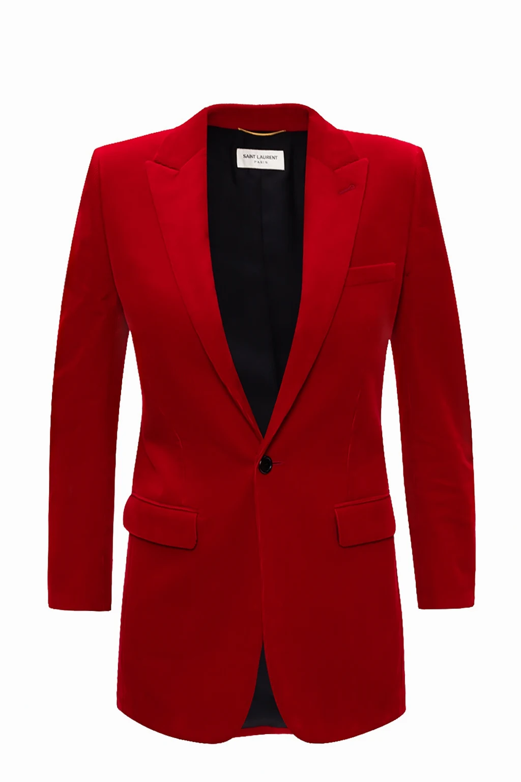 Peak lapel blazer