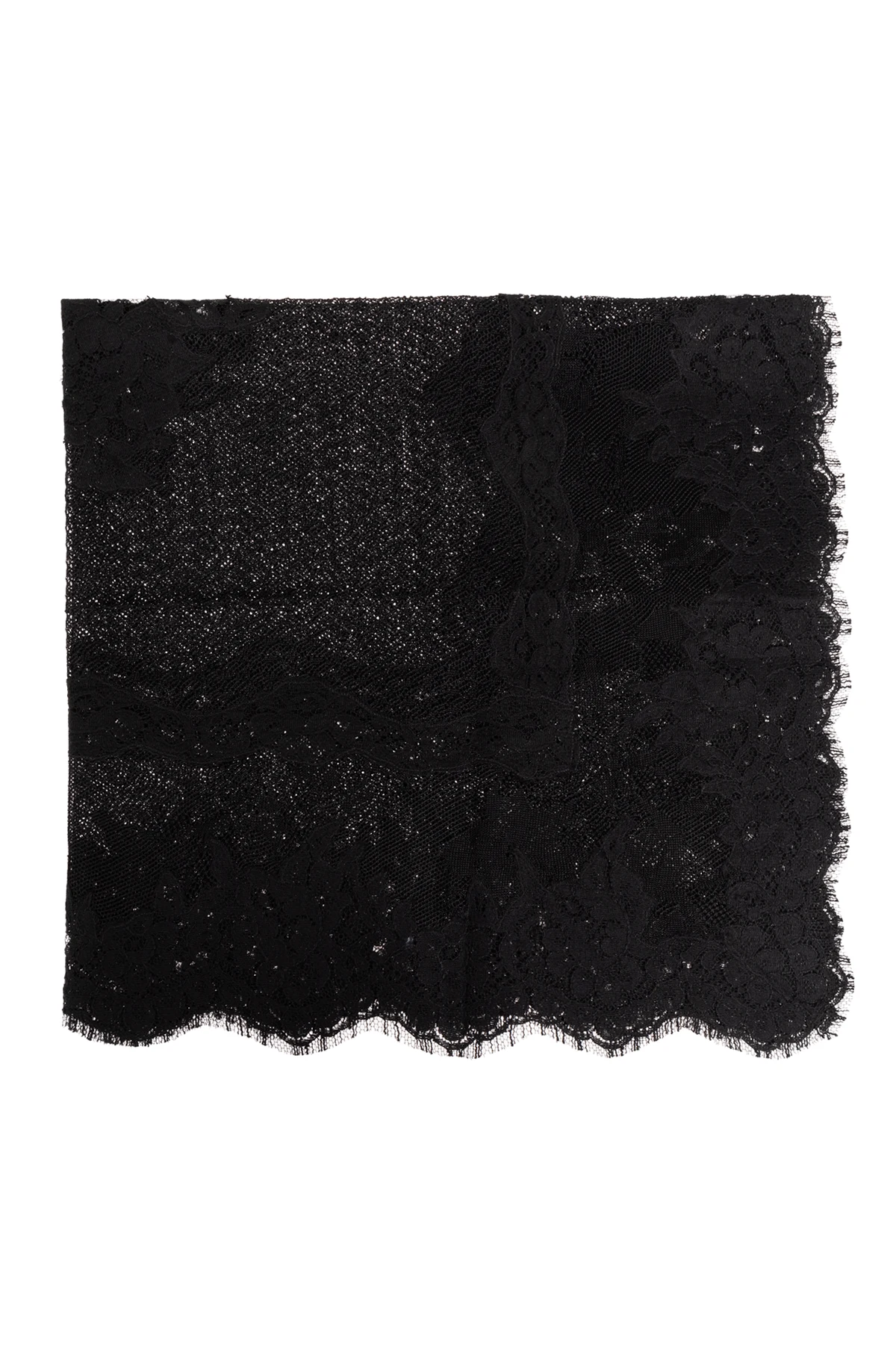 BLACK Lace Scarf