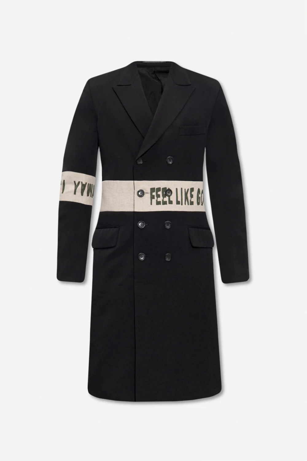 Double-breasted coat