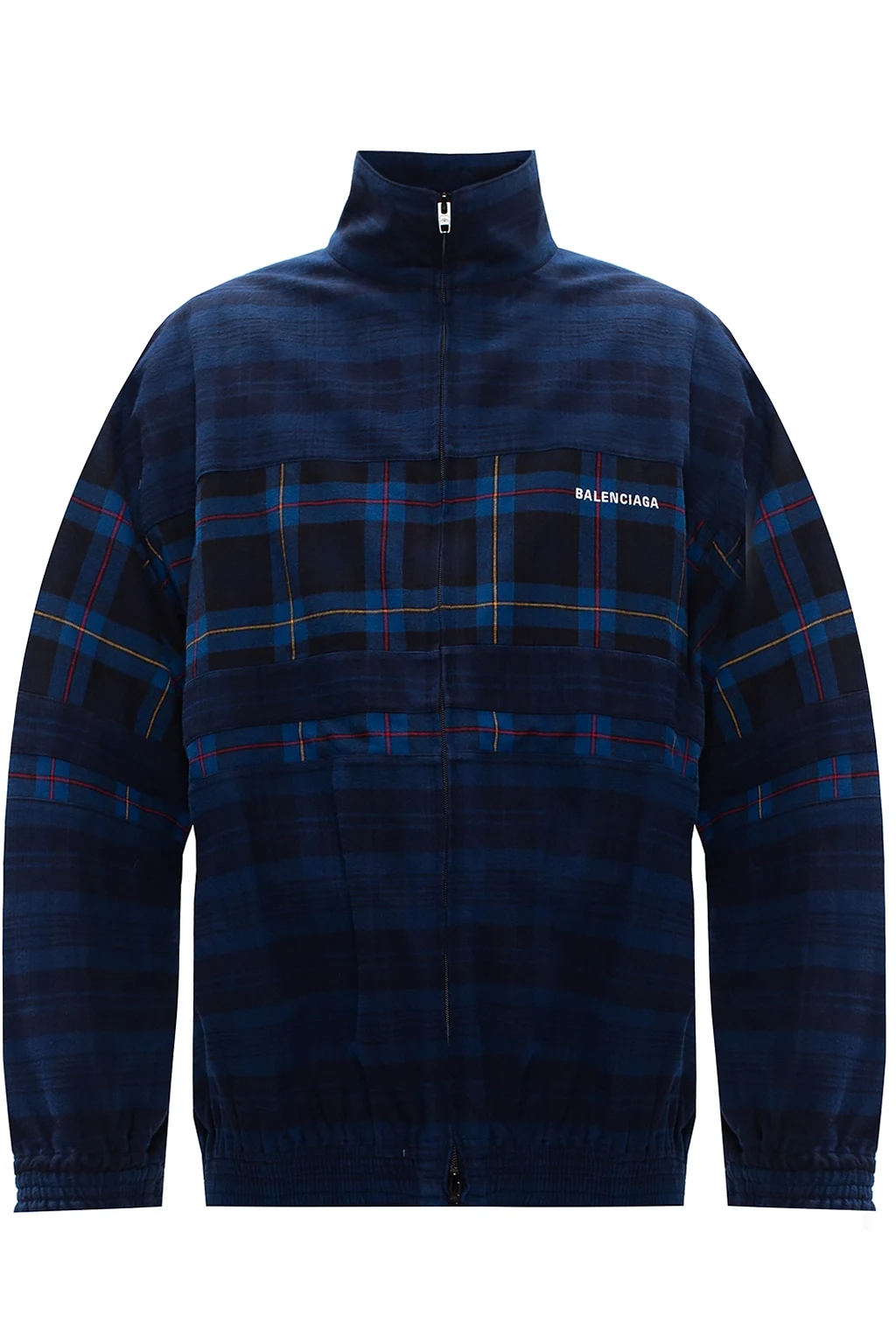 Logo-embroidered jacket