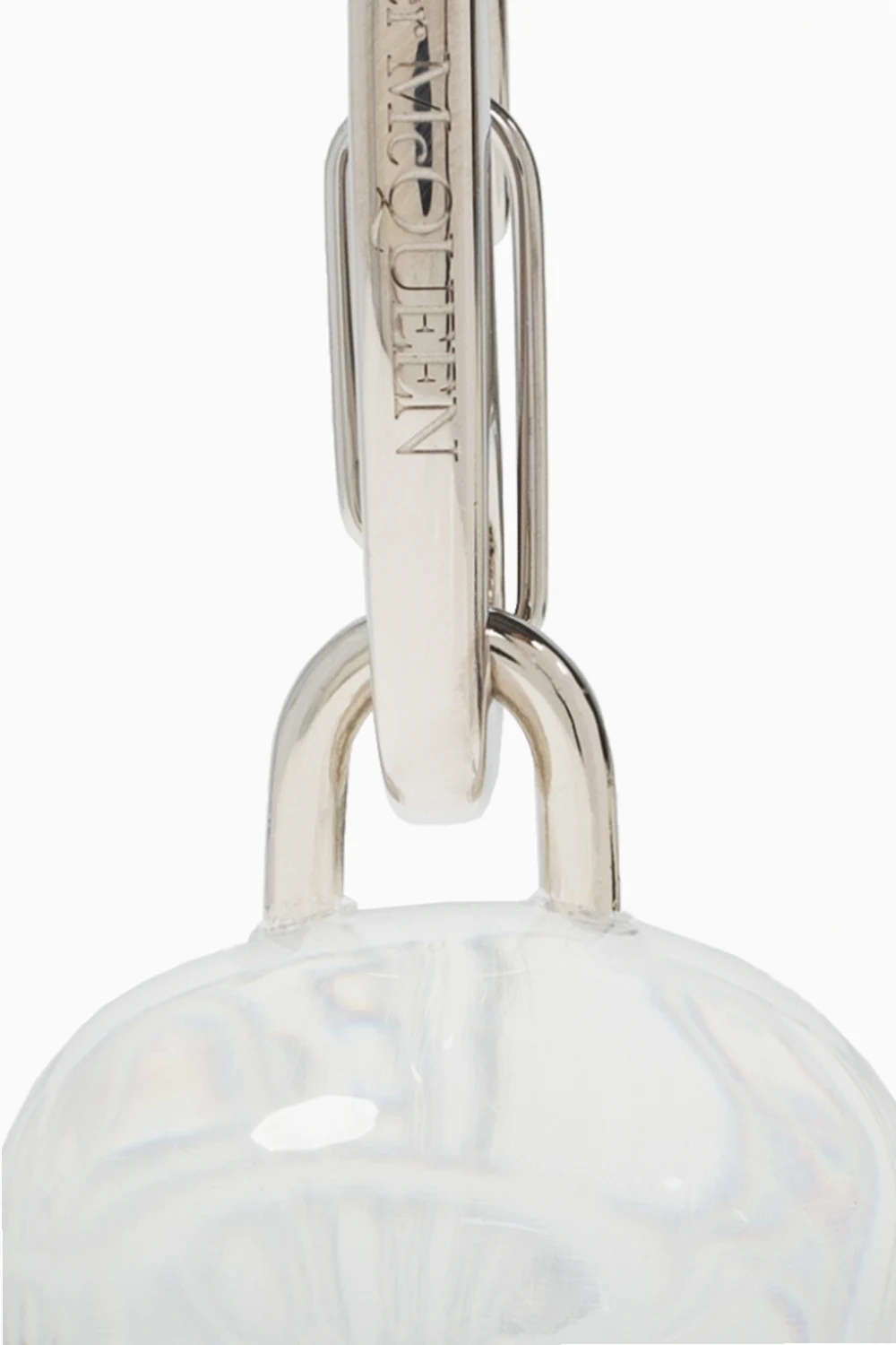 Keyring with motif of skull