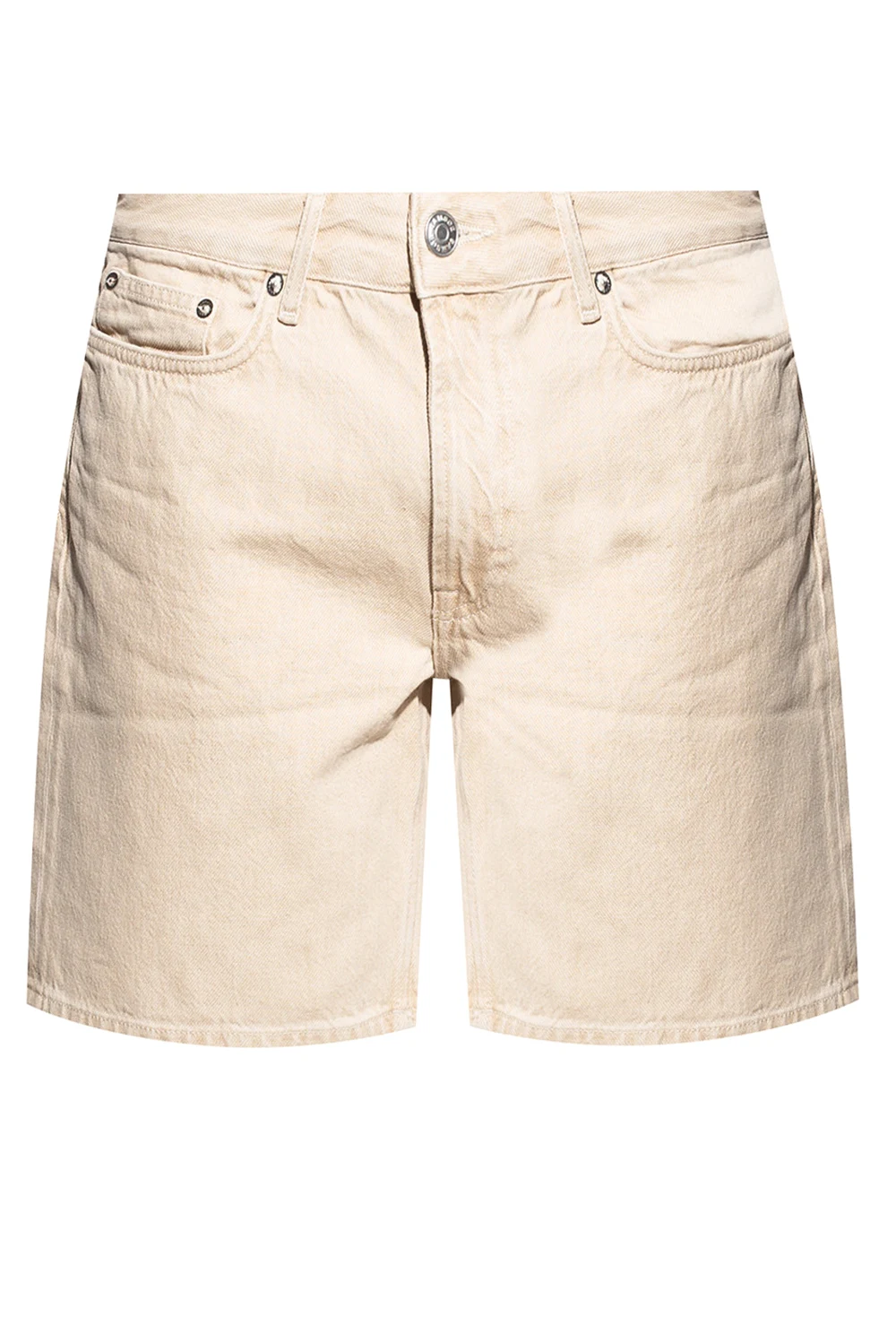 Denim shorts from organic cotton