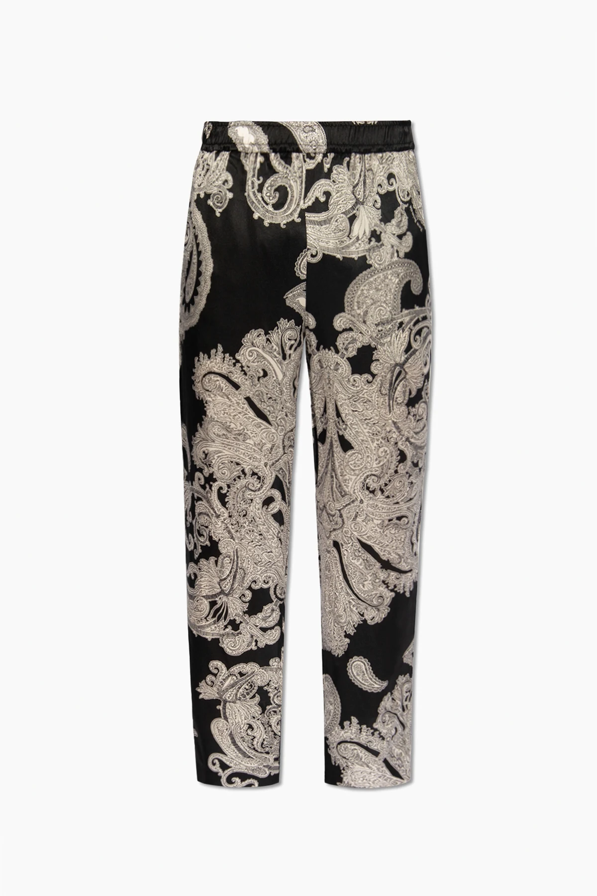 Silk trousers