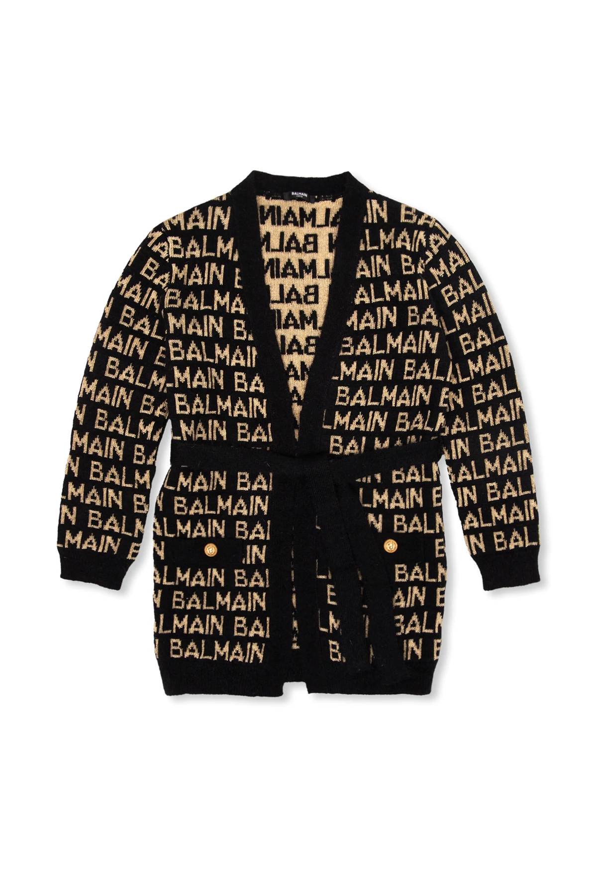 Cardigan with monogram