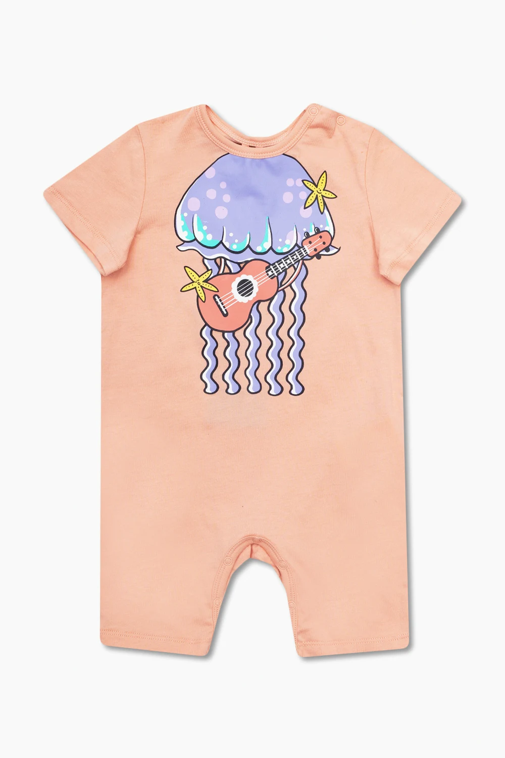 Printed romper suit