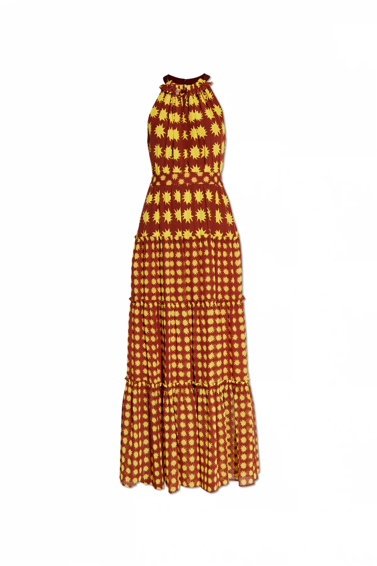 BROWN Long dress 'Jack'