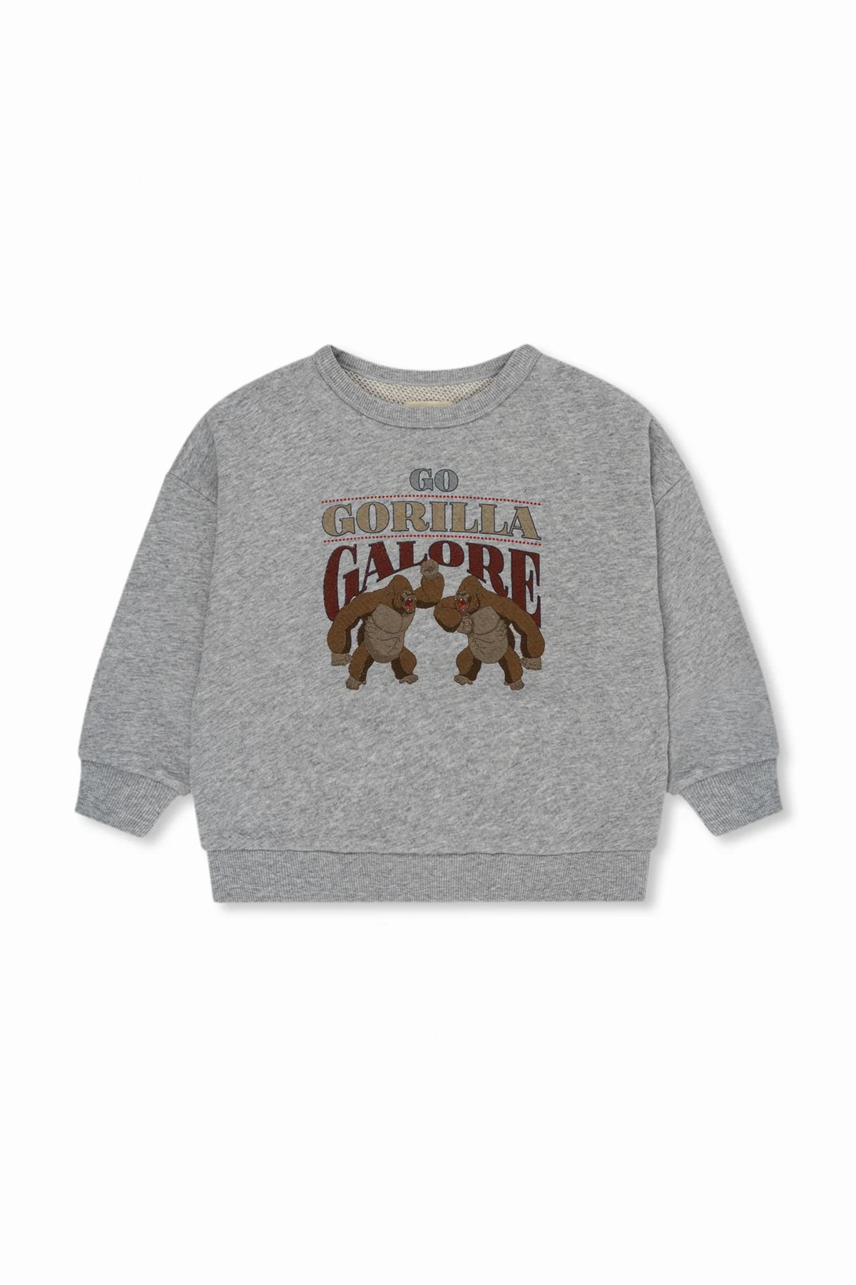 ‘Loupy Lou’ cotton sweatshirt
