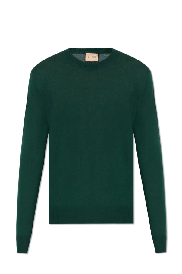 Logo-embroidered sweater