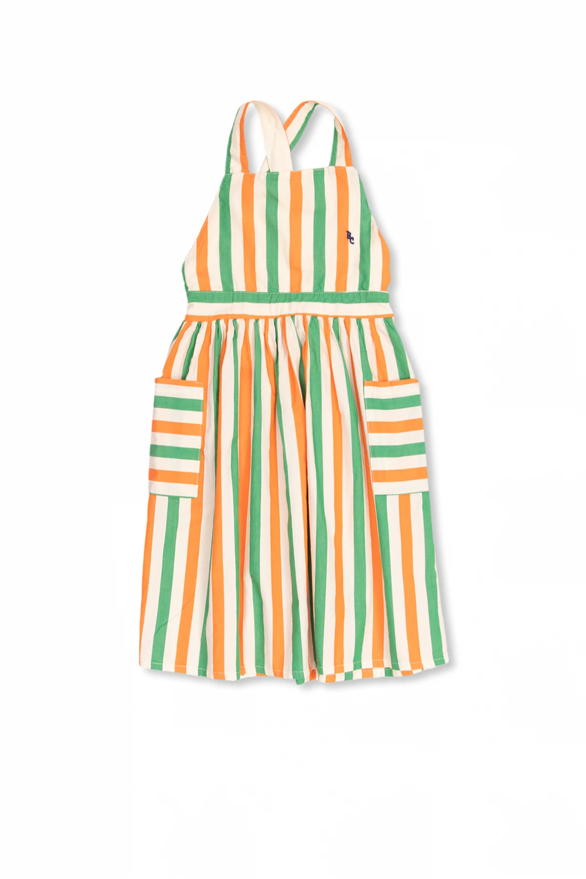 Sukienka ze wzorem w pasy