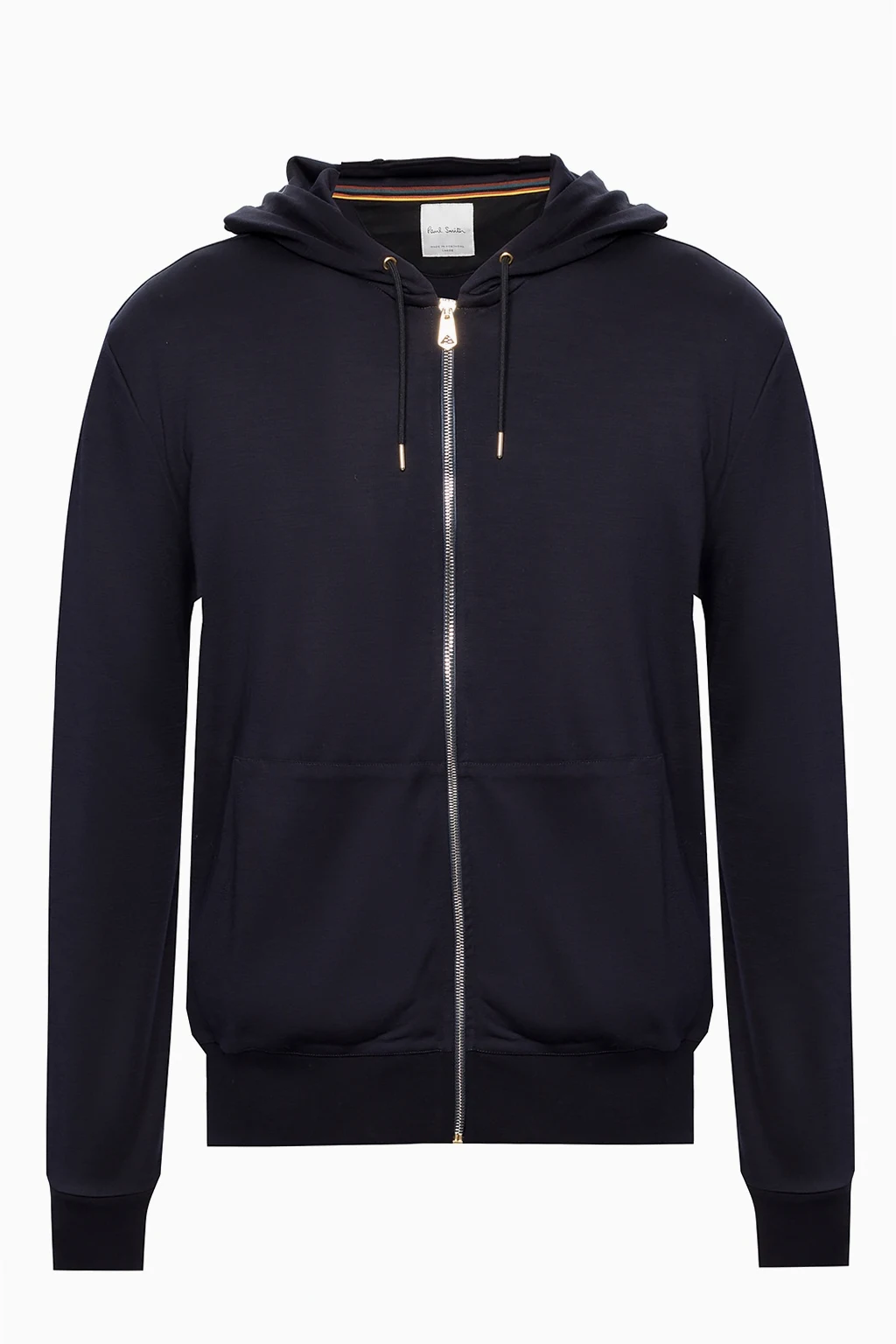 Stripe trim hoodie